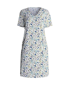 Flower Nights - Sleepshirt - 302 RIVIERA BLUE