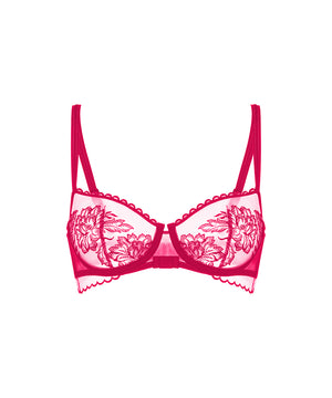 Romance - Half Cup Bra - 303 CRANBERRY