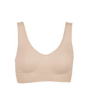 Lucia - Bra Top Widestrap Bamboo - 008 NUDE
