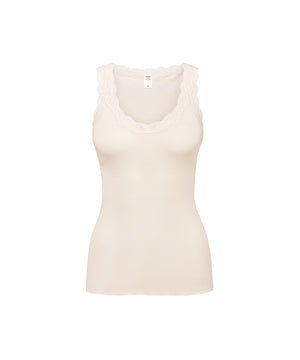 Richesse Lace - Tank Top - 090 LIGHT IVORY