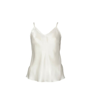Silk Woven - Camisole W/Cording - 00 OFF-WHITE