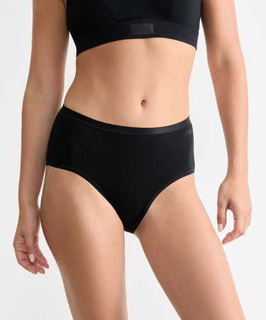 Sloggi GO Daily - Cotton Midi 3P - 0004 BLACK