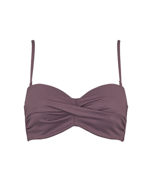 Nice - Bandeau Jacquard - 063 DUSTY MAUVE