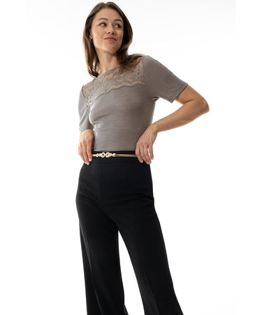 Wool Love - T-Shirt - 90 DEEP TAUPE