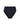Fold Down Bottoms - Bikinibyxa - 050 BLACK