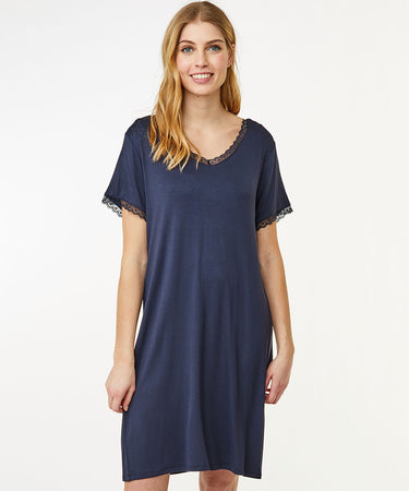 Jacqueline - Shortsleeved Dress - 6001 PARISIAN NIGHT