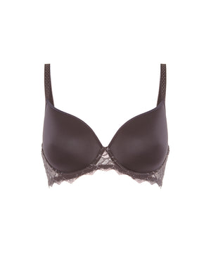 Caresse - Spacer Plunge Bra - 810 Graphite Grey