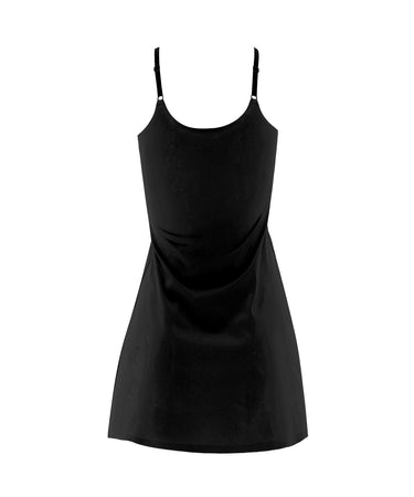 Seamless - Slip Dress - 001 BLACK
