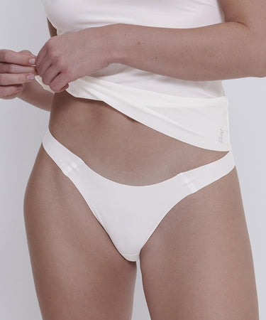 Sloggi Zero Feel - Tanga - 00GZ SILK WHITE