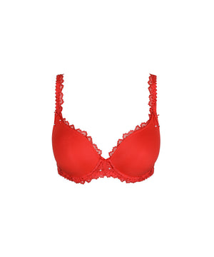 Jane - Padded Bra Heartshape - TRR TRUE RED