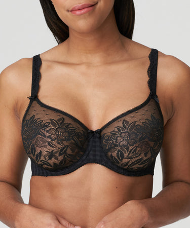 Madison - Non Padded Full Cup Seamless - ZWA BLACK