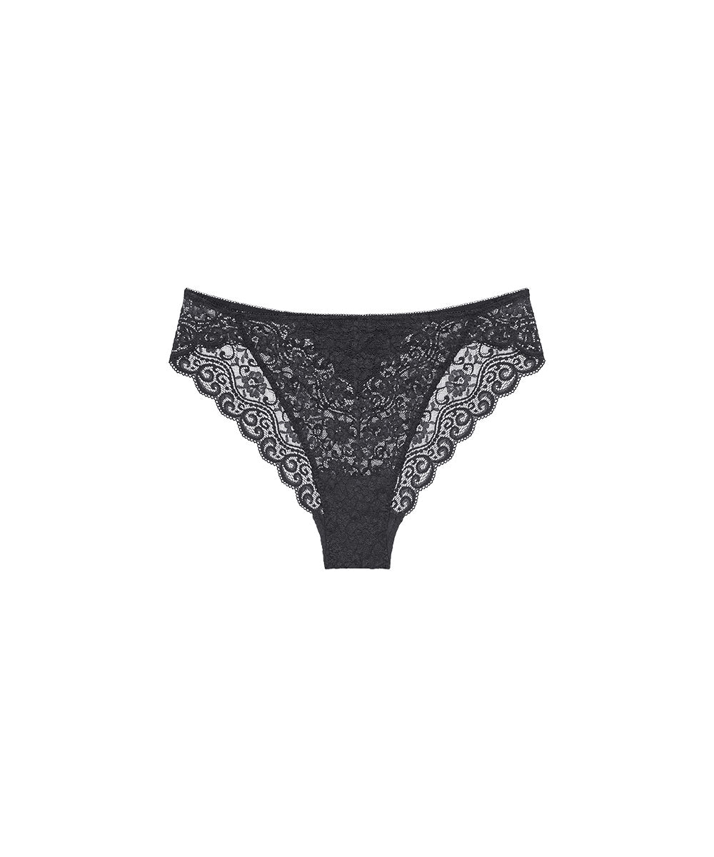 Hikini Amourette - Hikini / Tai - 0004 BLACK – Wunderwear