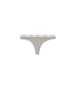 Cotton Stretch Rib - Thong - P7A GREY HEATHER