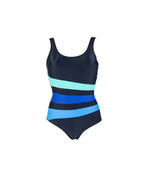 Valentina De Luxe - Swimsuit Bianca Classic+ - W105 NAVY/AQUA