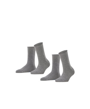 Happy 2P SO - Socks - 3390 LIGHT GREYMEL.