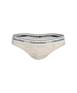 Modern Ctn Holiday - Coordinate Thong - HGS OATMEAL HEATHER