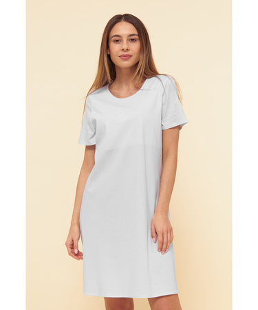 Nightwear - Nd, 1/2 sleeve, round neck, - 10026 BLEU