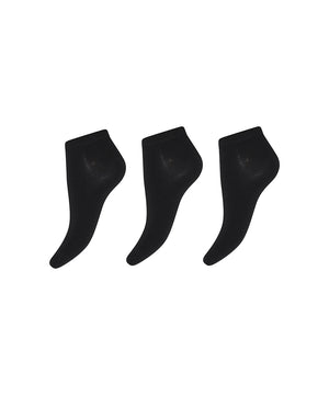 Decoy - Sneaker Socks Bamboo 3Pk - 1100 SORT
