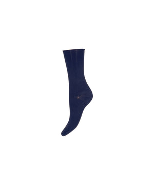 Decoy - Sock Fineknit Orgcotton - 2347 BLUE IRIS