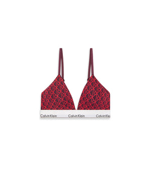 Icon Cotton Modal - Triangle - ZIJ EMBLEM+DARK BERRY