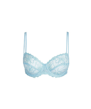 JANE - Balcony Bra Horizontal Seam - MLY Milky Blue