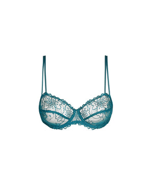 JANE - Balcony Bra Horizontal Seam - PEA Peacock