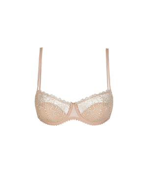 JANE - Half Padded Balcony Bra - SND Sand