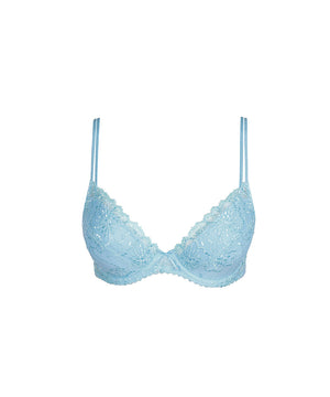 JANE - Push-up Bra Removable Pads - MLY Milky Blue