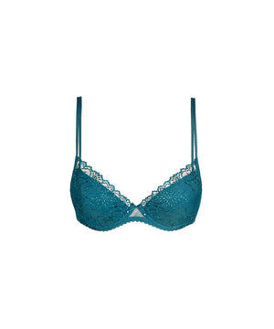 JANE - Push-up Bra Removable Pads - PEA Peacock