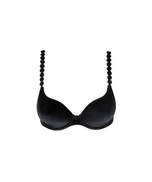 TOM - Padded Bra Heartshape - BLV Black Velvet