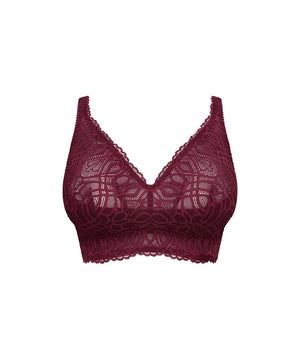 SALERNO - Bralette - EVR Evening Red