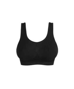 NUDDA - Bralette - ZWA black