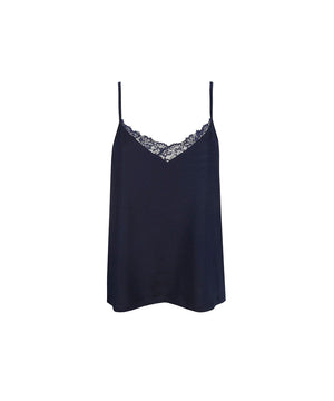 SOFT STUDIO - Top Without Cups - VEL Velvet Blue