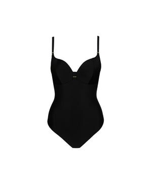 Cassie - Padded Heartshape Swimsuit - ZWA Black