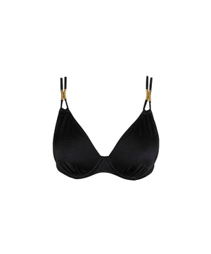 Hello Sunset - Padded Bikini Top Heartshape - ZWA  ZWA Black