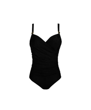 DELRAY - Full Cup Swimsuit Control - ZWA Black