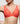 SOLENE - Padded Plunge Bra - PMS Pamplemousse