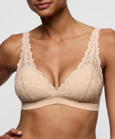 SOFT STUDIO - Padded Bralette - CAL caffé latte