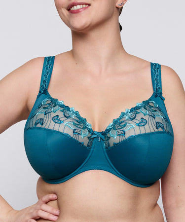 DEAUVILLE - Full Cup Bra - PEA Peacock