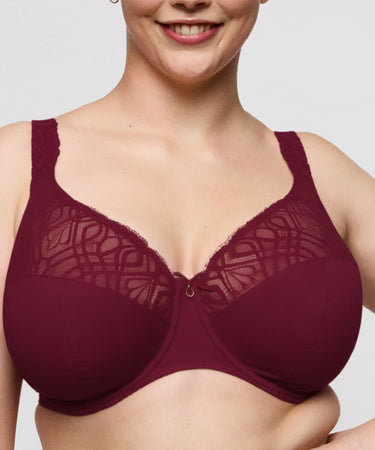 SALERNO - Full Cup Bra - EVR Evening Red