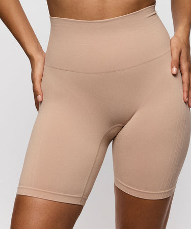 NUDDA - Shapewear High Briefs W/Legs - CAL caffé latte
