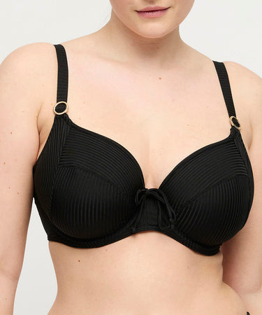 DELRAY - Full Cup Bikini Top - ZWA Black