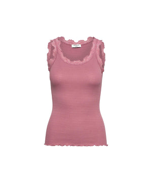 Babette - Silk Top w/lace - 029 NOSTALGIA ROSE