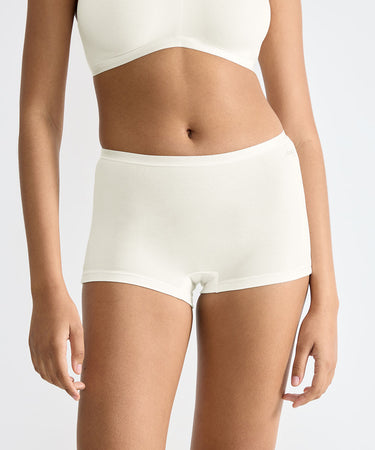 sloggi GO Daily Cotton - Short 3P - 00GZ-SILK WHITE