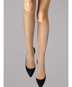 Satin Touch 20 - Knee Highs & Overknees - 4738 FAIRLY LIGHT