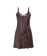 Lady Avenue - Pure Silk Slip w.lace