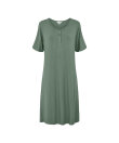 Lady Avenue - Bamboo Long nightdress, short sleeve