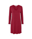 Lady Avenue - Bamboo long sleeve nightdress with l