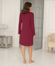 Lady Avenue - Bamboo long sleeve nightdress with l