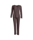 Lady Avenue - Silk Jersey Pyjamas,Longsleeve